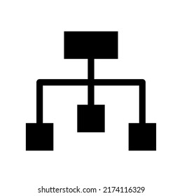 Diagram Icon Vector Symbol Design Illustration