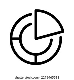 Diagram Icon Vector Symbol Design Illustration