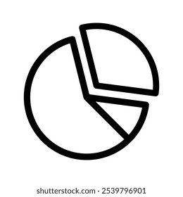 Ilustração de design de símbolo de vetor de ícone de diagrama