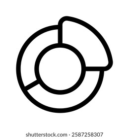 Diagram Icon Vector Symbol Design Illustration