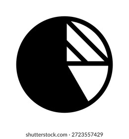 Diagram Icon Vector Symbol Design Illustration