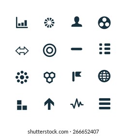 diagram Icons Vector set