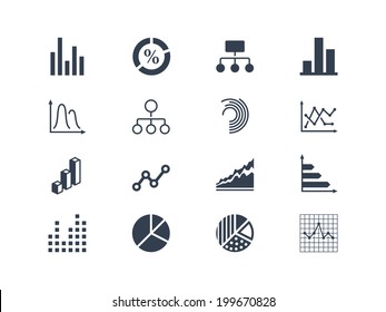 Diagram and infographic icons