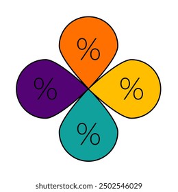 Diagram infographic presentation template designs