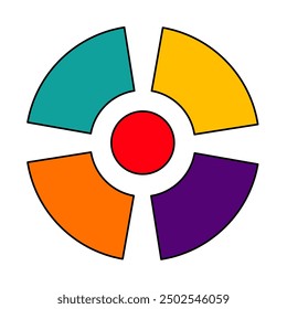 Diagram infographic presentation template designs