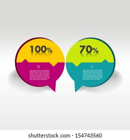 Diagram. Infographics element.