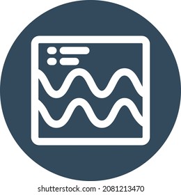 Icono de vector aislado de diagrama que puede modificar o editar fácilmente

