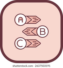 Diagram Line vector Icon Design