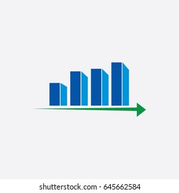 diagram logo, icon business