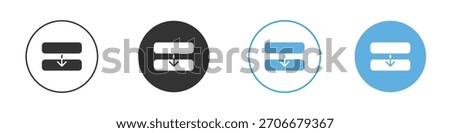 Diagram next icon Logo Template Design set
