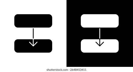 Diagram next icon symbol collection. Flat vector stock illustration.