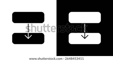 Diagram next icon symbol collection. Flat vector stock illustration.
