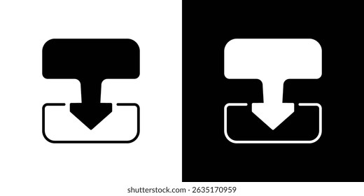 Diagram next icon Vector in flat style. Collection silhouettes