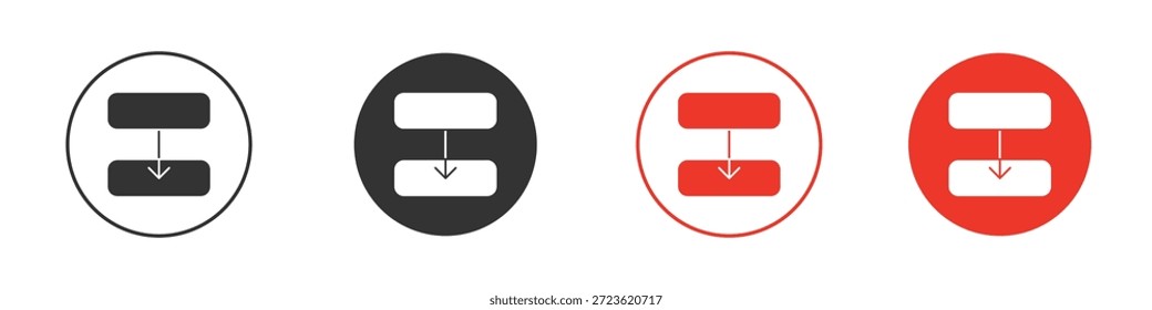 Diagramm nächstes Symbol. Webvektordesign