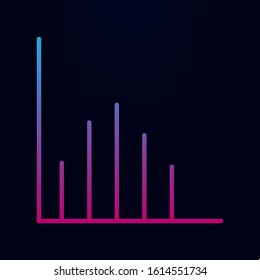 Diagram nolan icon. Simple thin line, outline vector of web icons for ui and ux, website or mobile application