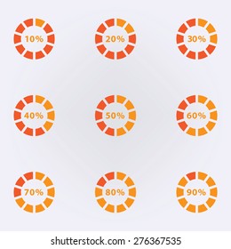 Diagram Pie Charts Infographic Elements