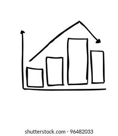 diagram pie and graph report for business , vector illustration