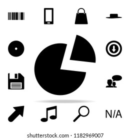 diagram pie icon. web icons universal set for web and mobile