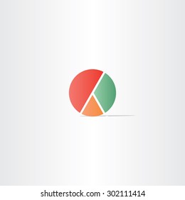 diagram pie vector symbol design statistics graphic