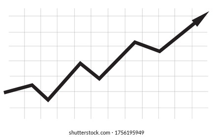 Diagram Shows Profit On Stock Exchange Stock Vector (Royalty Free ...