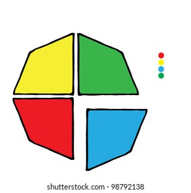 diagram with space for text