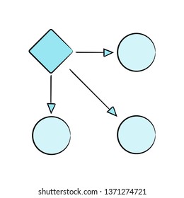 diagram template vector