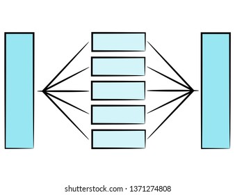 diagram template vector