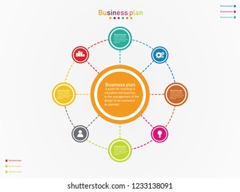 diagram Used in education and vector design illustration 