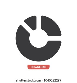 Diagram vector icon