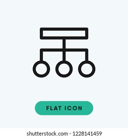 Diagram vector icon