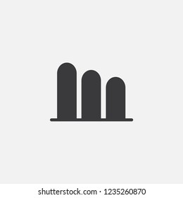 Diagram vector icon