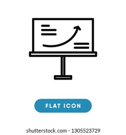 Diagram vector icon