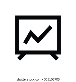 Diagram Vector Icon 