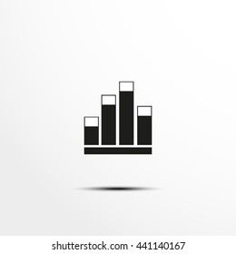 Diagram. Vector icon.