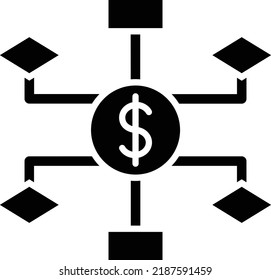 Diagram vector icon. Can be used for printing, mobile and web applications.