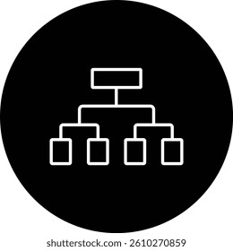 Diagram vector icon. Can be used for printing, mobile and web applications.