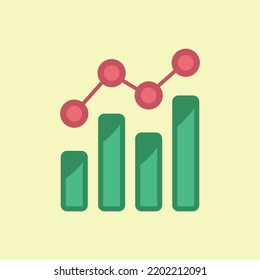 diagram vector icon, icon chart