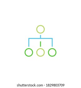 diagram vector icon design template