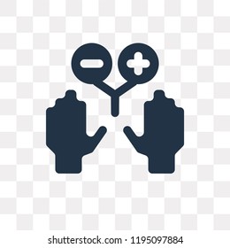 Diagram vector icon isolated on transparent background, Diagram transparency concept can be used web and mobile