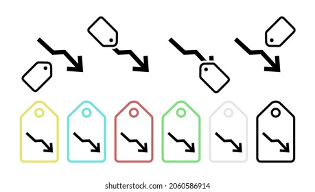 Diagram vector icon in tag set illustration for ui and ux, website or mobile application