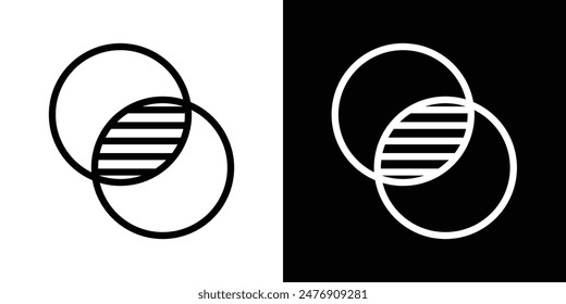 Icono de vector de diagrama sobre fondo blanco.