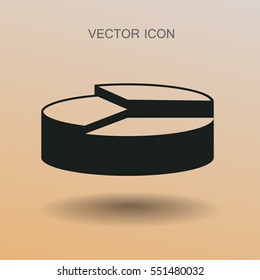 The diagram - a visual aid vector illustration