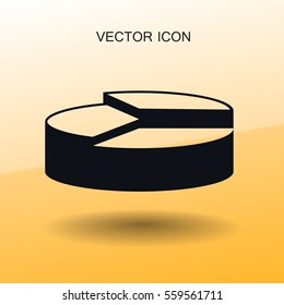 The diagram - a visual aid vector illustration