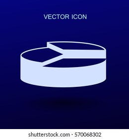 The diagram - a visual aid vector illustration