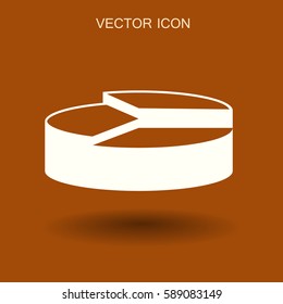 The diagram - a visual aid vector illustration