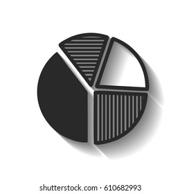 The diagram - a visual aid vector illustration