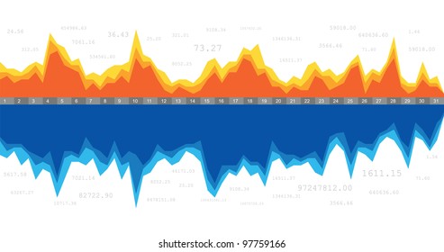 diagram-iceberg with numbers