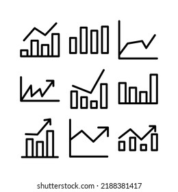 diagramm icon or logo isolated sign symbol vector illustration - Collection of high quality black style vector icons
