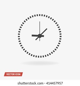 Dial clock Icon Vector. icon eps10.