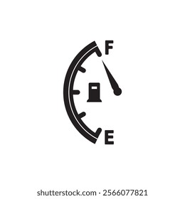 Dial indicator icon vector simple design